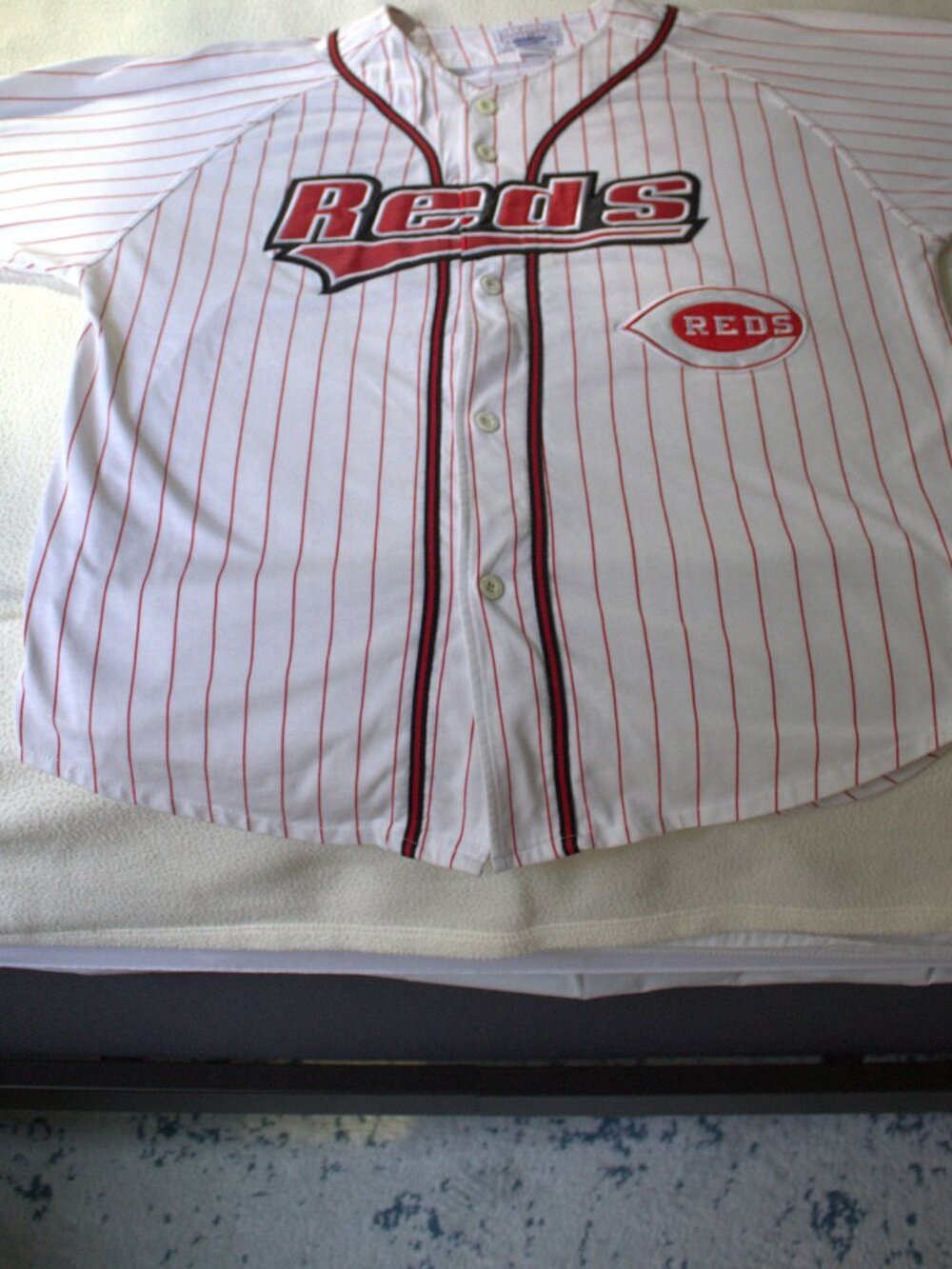 Cincinnati Reds - Barry Larkin Retro Jersey